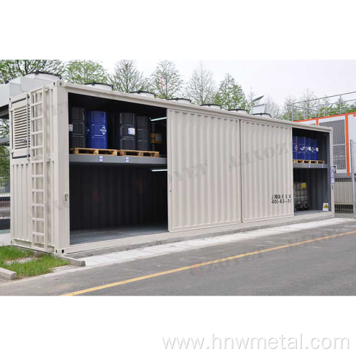 ZOYET Outdoor Chemical storagefireproof warehouse